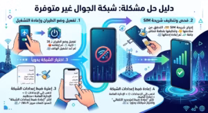 كيفية حل مشكلة "شبكة الجوال غير متوفرة" على نظام أندرويد ؟