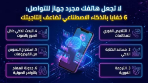 مزايا خفية للذكاء الإصطناعي في هاتفك