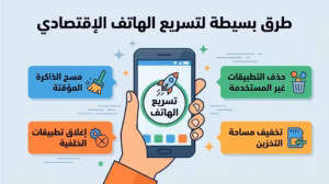 5 طرق لتسريع أداء الهواتف المتوسطة والإقتصادية ( دليل شامل ) 2 5 طرق لتسريع أداء الهواتف المتوسطة والإقتصادية ( دليل شامل )